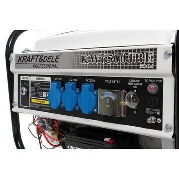 Бензиновый генератор Kraft&Dele KW-6500JBE (KD114) 475615 фото
