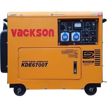 Дизельный генератор Vackson KDE6700T 622812ua фото