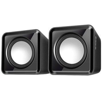 Акустичні колонки Real-El S-10 USB Black (EL121100020) 622561ua фото