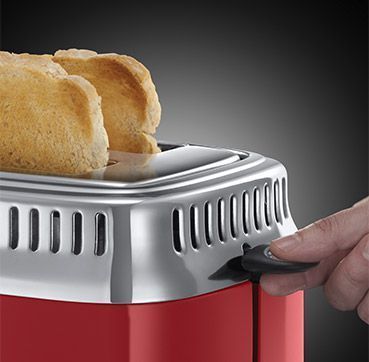 Тостер Russell Hobbs Retro Red 21680-56 469292 фото