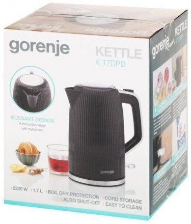 Електрочайник Gorenje K17DPB 533416ua фото