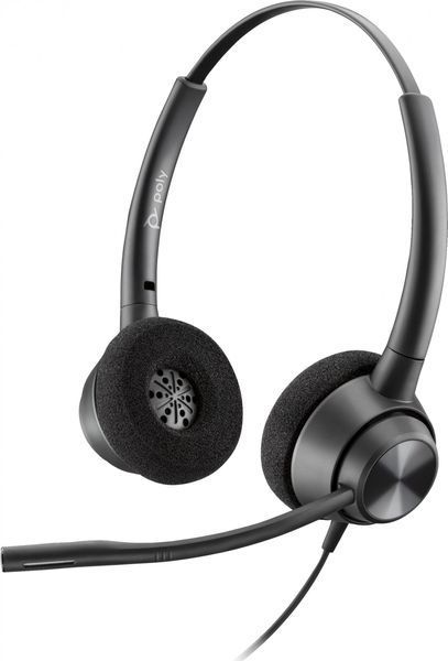 Наушники с микрофоном Poly EncorePro 320 Stereo USB-A Black (767G0AA) 548020ua фото