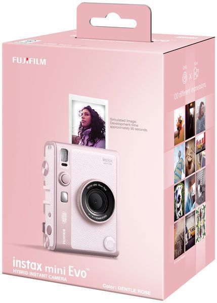 Фотокамера мгновенной печати Fujifilm Instax Mini Evo Gentle Rose 1367620 фото