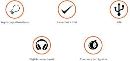 Радіоприймач GoGEN DAB 300 N Silver 496413 фото