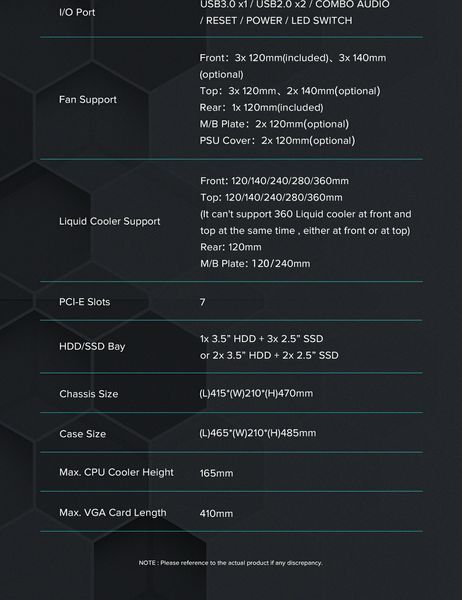Корпус GameMax Siege White 628380ua фото