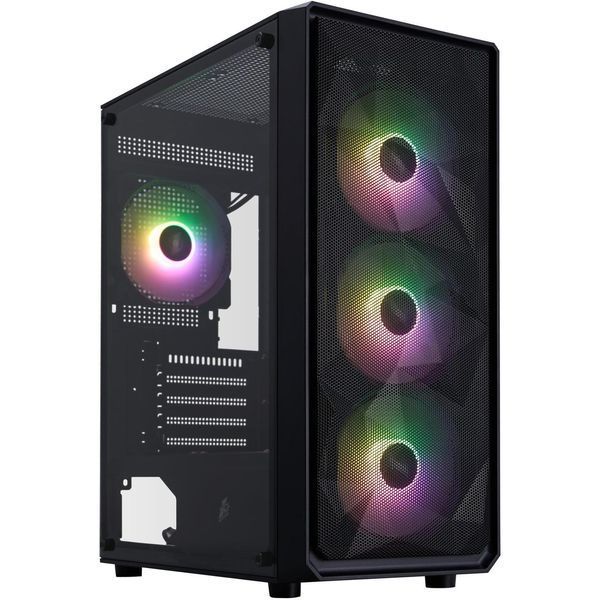 Корпус 1Stplayer FD3-M-BK-4F7 Black 623012ua фото