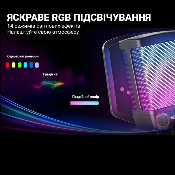 Мікрофон для ПК/ для стрімінгу, подкастів Fifine Q6T Black 578883ua фото