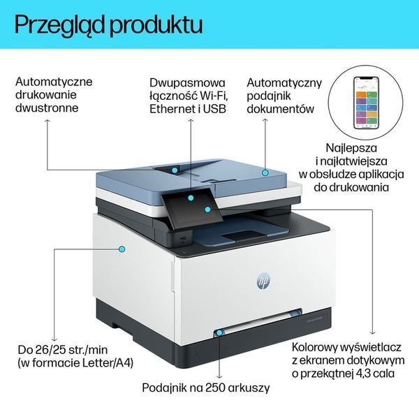 БФП HP Color LaserJet Pro 3302fdw (499Q8F) 516441 фото