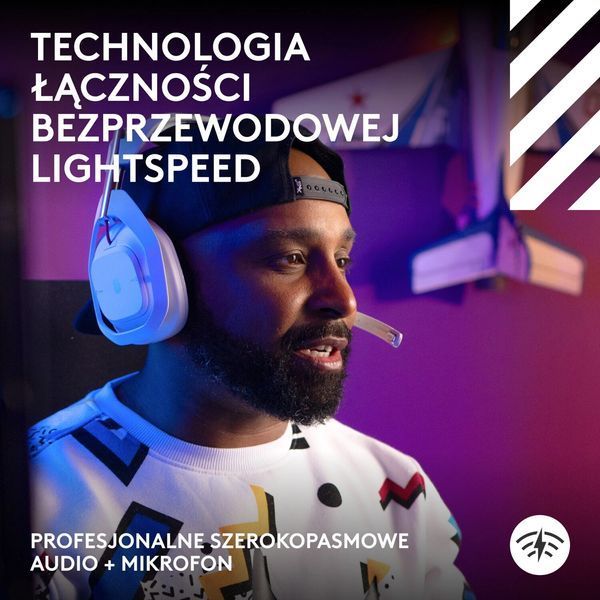Навушники з мікрофоном Logitech Astro A50 Gen5 Lightspeed White (939-002230) 573013 фото