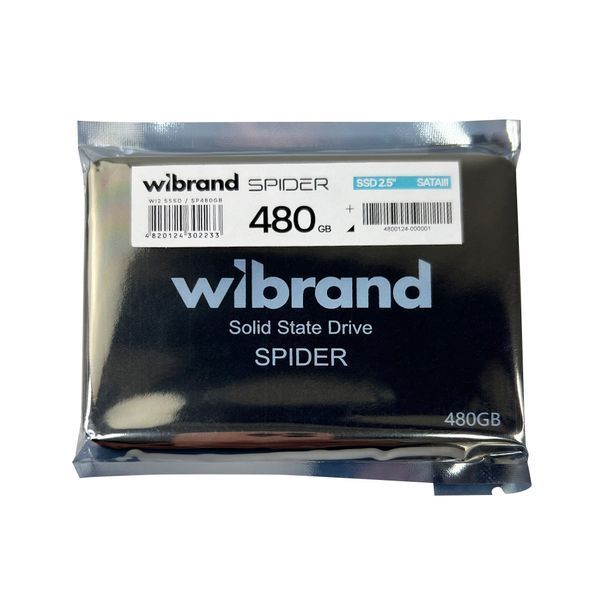 SSD накопитель Wibrand Spider 480GB 2.5 (WI2.5SSD/SP480GB) 627138ua фото