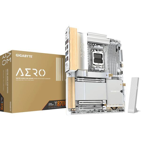 Материнська плата Gigabyte X870E Aero X3D Wood 630587ua фото