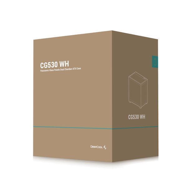 Корпус Deepcool CG530 White (R-CG530-WHNDA0-G-1) 578518ua фото