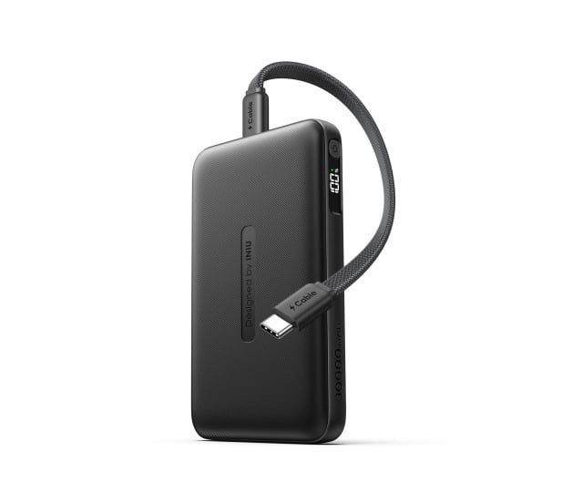 Внешний аккумулятор (павербанк) INIU Pocket Neo 10000mAh Black (PX11) 618128 фото