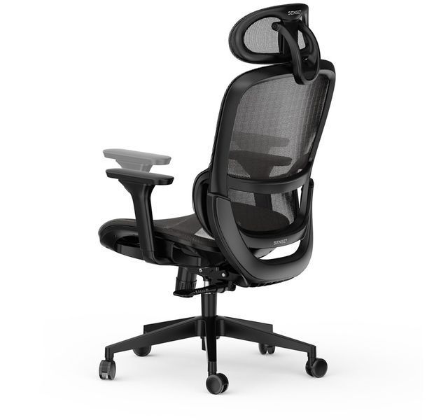Офисное кресло для персонала Sense7 Neyo Black 621004 фото