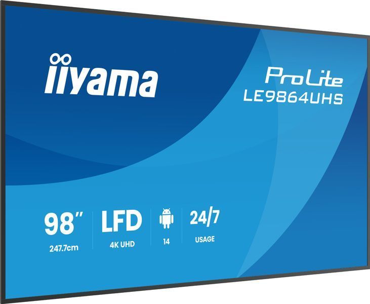 Інформаційний дисплей Iiyama LE9864UHS-B1AG 592593ua фото