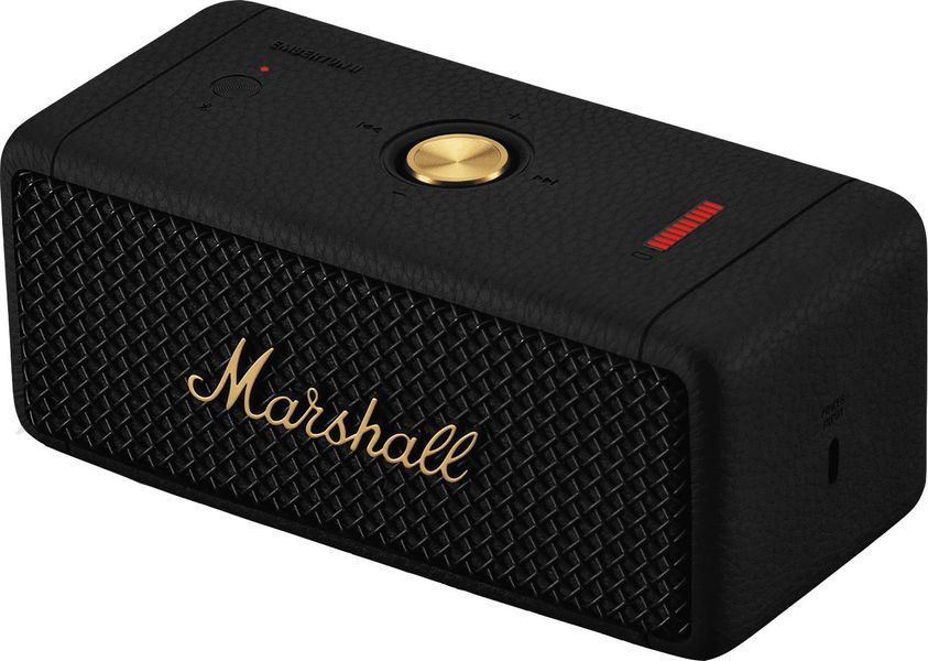 Портативні колонки Marshall Emberton II Black and Brass (1006234) 464151ua фото