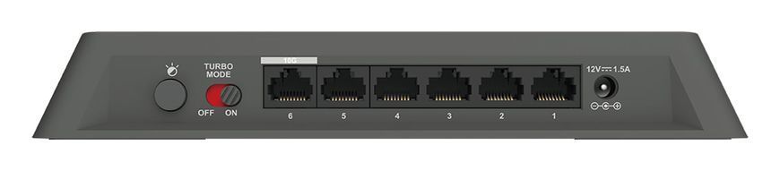 Комутатор некерований D-Link DMS-106XT 518730ua фото