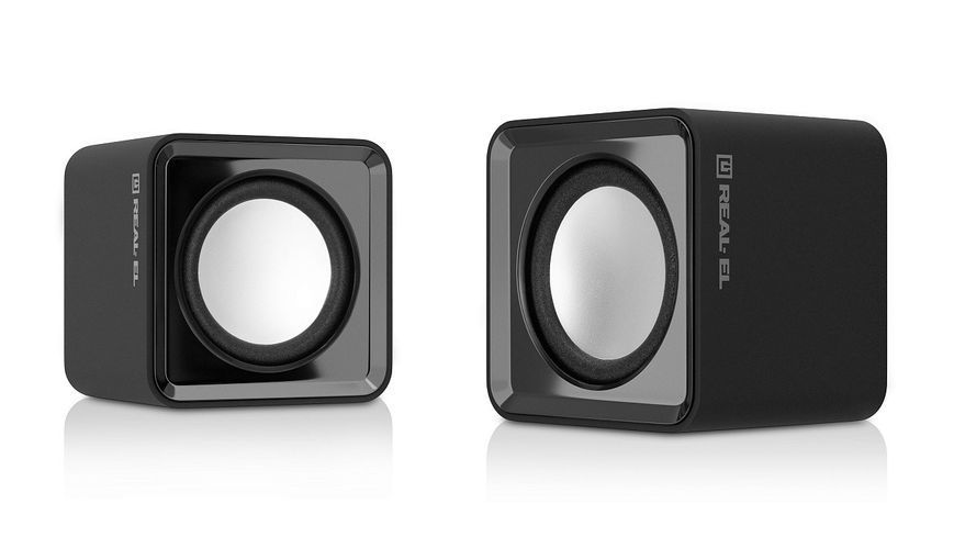 Акустичні колонки Real-El S-10 USB Black (EL121100020) 622561ua фото