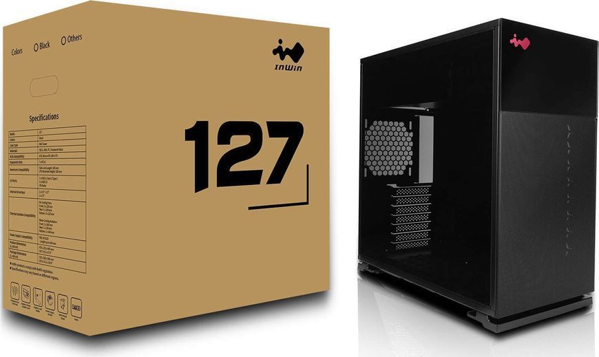Корпус In Win 127 Black (IW-CS-127BLK) 541957 фото