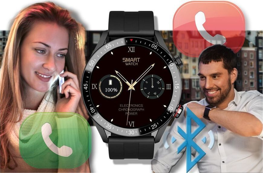 Смарт-часы Gravity GT4-1 Black 621786 фото