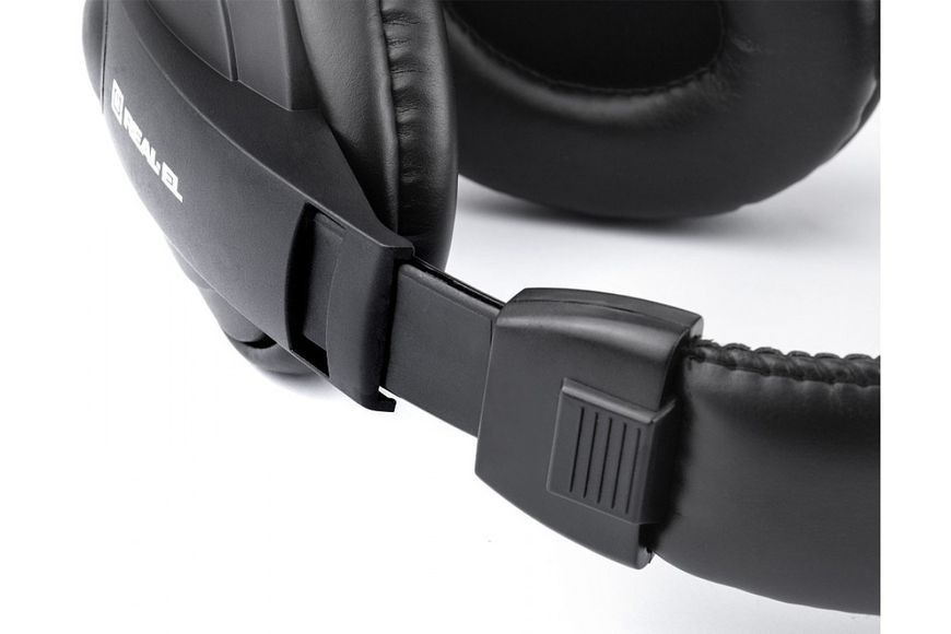Наушники без микрофона Real-El GD-750V Black/Silver 579303ua фото