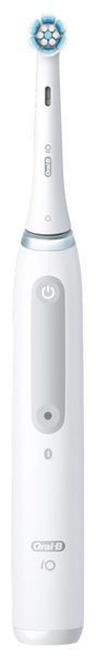 Электрическая зубная щетка Oral-B iO Series 4 White 465290 фото