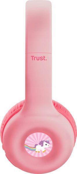 Навушники з мікрофоном Trust Nouna Kids Wireless Pink (25274) 548223ua фото