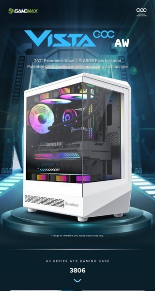 Корпус GameMax Vista COC AW 630538ua фото
