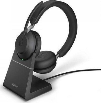 Специализированная гарнитура Jabra Evolve2 65 Stand Link380a UC Stereo Black (26599-989-989) 500331 фото