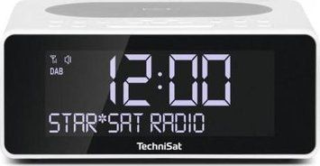 Настільний годинник з будильником Technisat Digitradio 52 white 230168 фото
