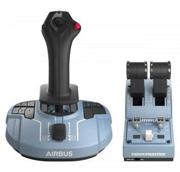 Джойстик, рычаг управления двигателем Thrustmaster TCA Officer Pack Airbus Edition PC (2960842) 517383ua фото