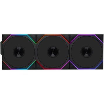 Вентилятор Lian Li Uni Fan TL120 Wireless 3-pack Black (12TL1W3B) 585375 фото