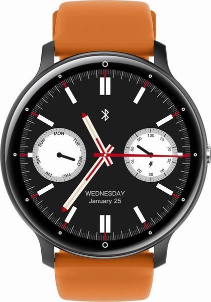 Смарт-часы Gravity GT1-2 Pro Black/Orange 621737 фото