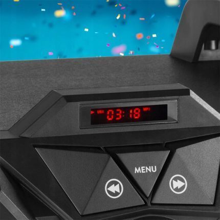 Портативна колонка Fenton MDJ95 Boombox Black 487648 фото