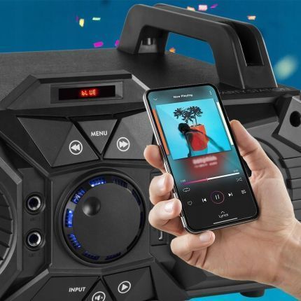 Портативна колонка Fenton MDJ95 Boombox Black 487648 фото