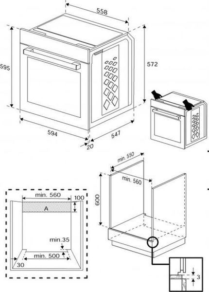 Духовка електрична Beko BBIMM13400XCSW 622813ua фото