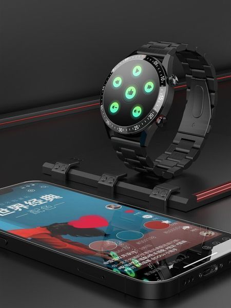 Смарт-годинник Gravity GT4-5 Black/Brown 621787 фото