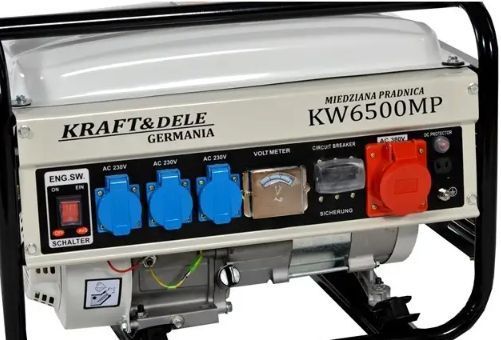 Бензиновый генератор Kraft&Dele KW-6500MP (KD-105) 475616 фото