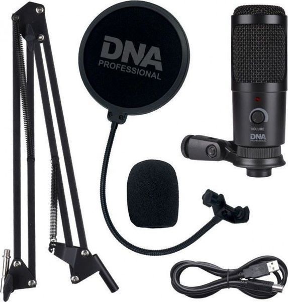 Мікрофон для ПК/ для стрімінгу, подкастів DNA CM USB Kit (MIK-DNAP-005) 551828 фото