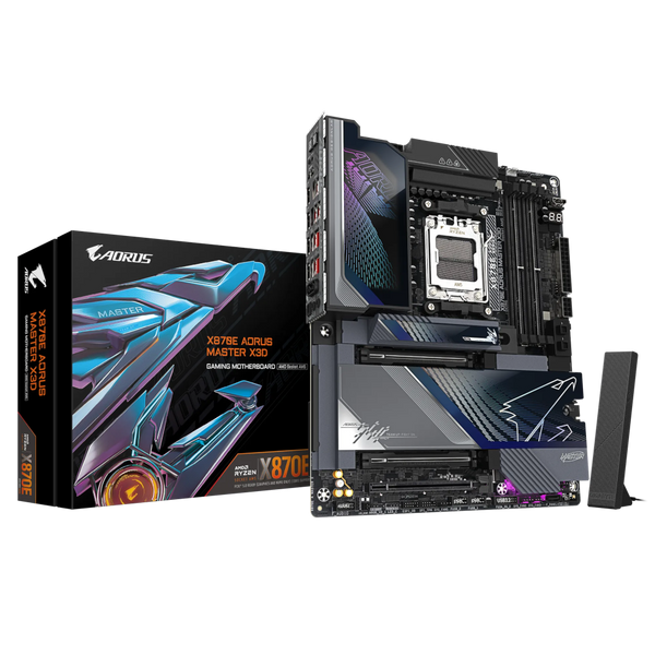 Материнська плата Gigabyte X870E Aorus Master X3D 630588ua фото