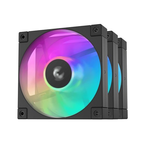 Вентилятор Deepcool FD12 ARGB Black 3-Pack (R-FD12-BKAPN3-G) 577453ua фото