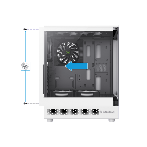Корпус GameMax Vista COC AW 630538ua фото