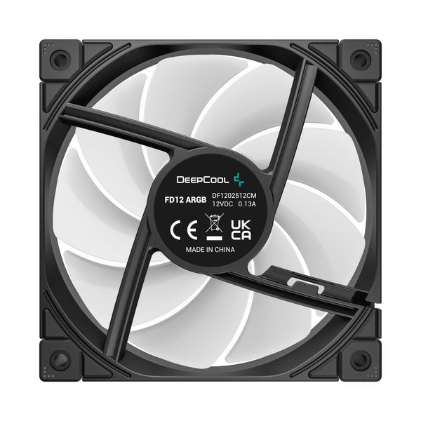 Вентилятор Deepcool FD12 ARGB Black 3-Pack (R-FD12-BKAPN3-G) 577453ua фото