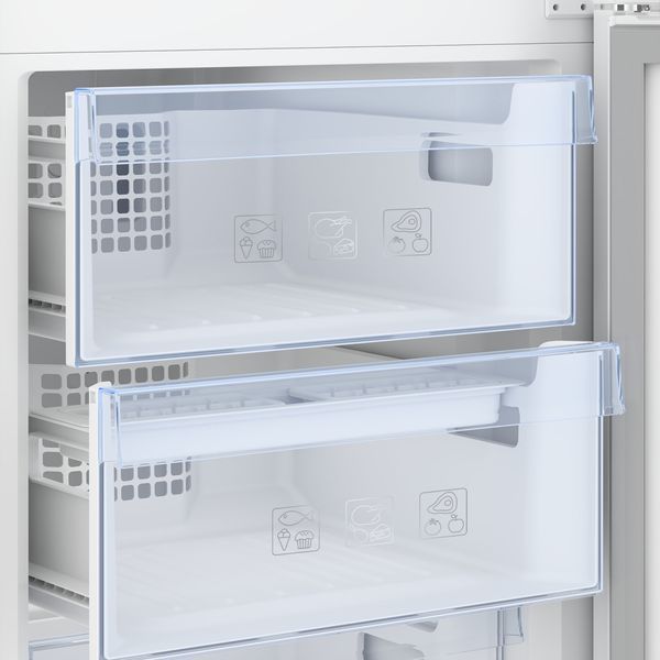 Холодильник з морозильною камерою Beko RCSA366K40WN 622200 фото