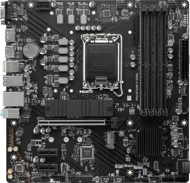 Материнская плата MSI PRO B760M-P DDR4 463315ua фото