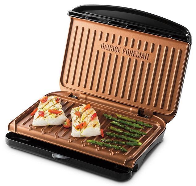Електрогриль притискний George Foreman Fit Grill Copper Medium 25811-56 463028ua фото