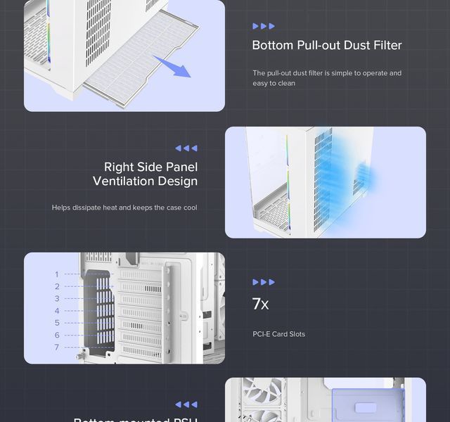 Корпус GameMax Hype-A White 628329ua фото