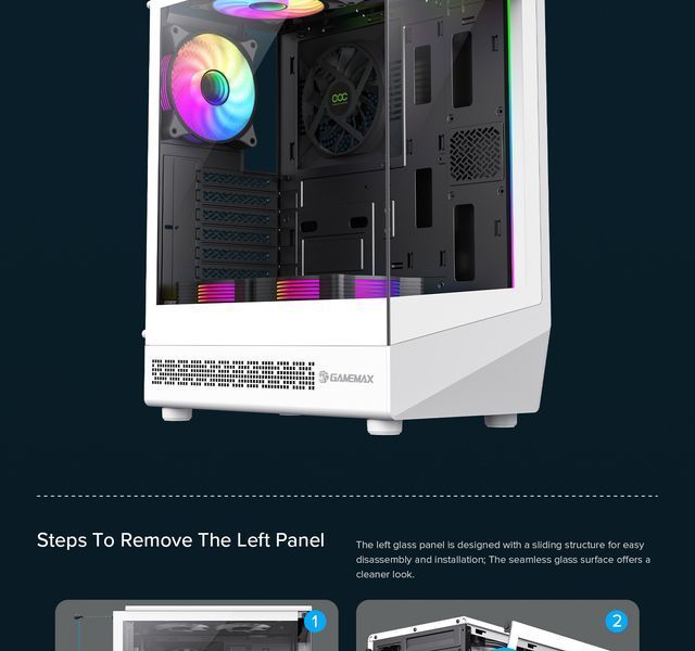 Корпус GameMax Vista COC AW 630538ua фото