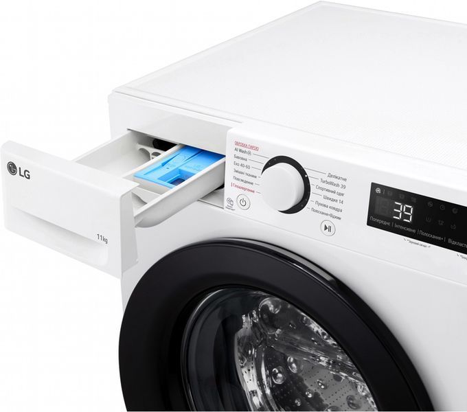 Пральна машина автоматична LG F4Y5ES6W 628685ua фото
