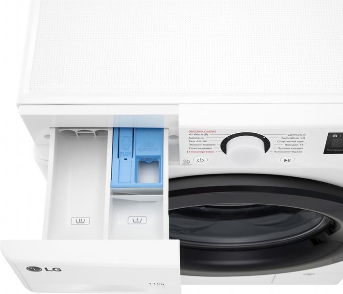 Пральна машина автоматична LG F4Y5ES6W 628685ua фото